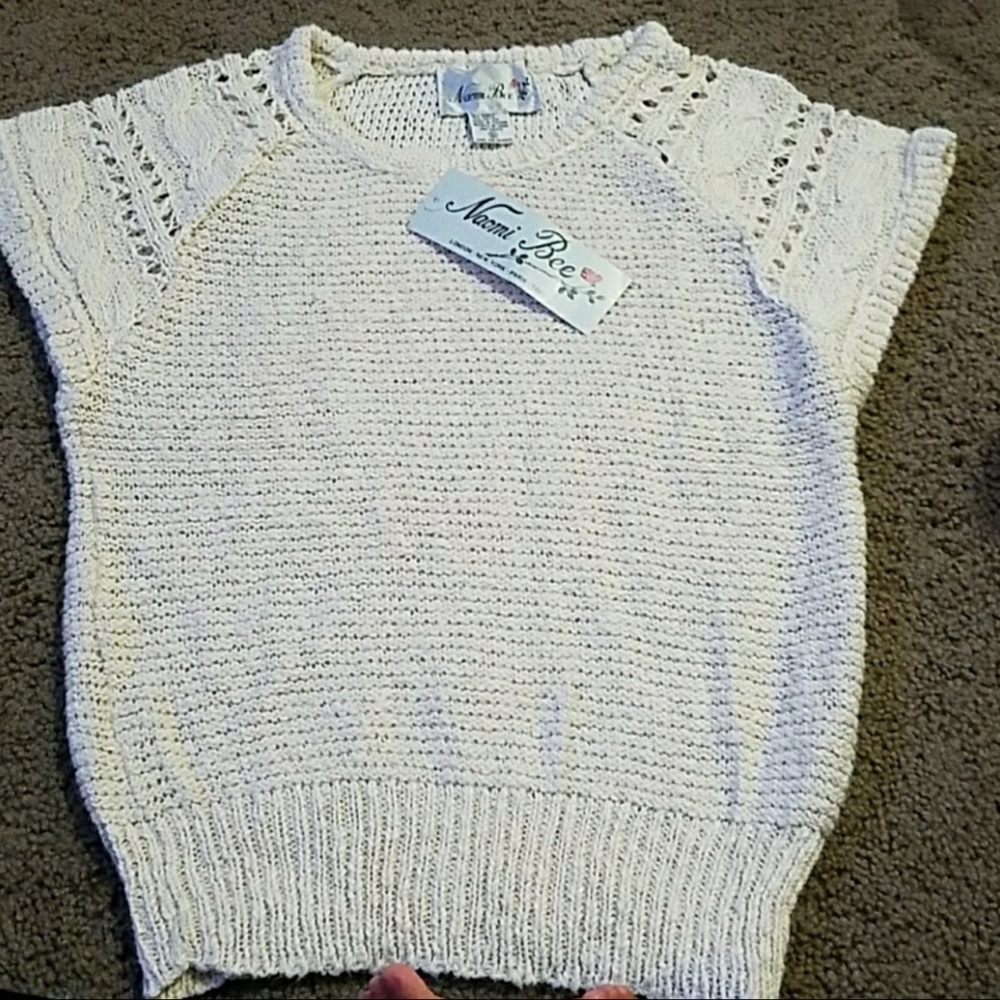 80's Vintage Naomi Bee knit top